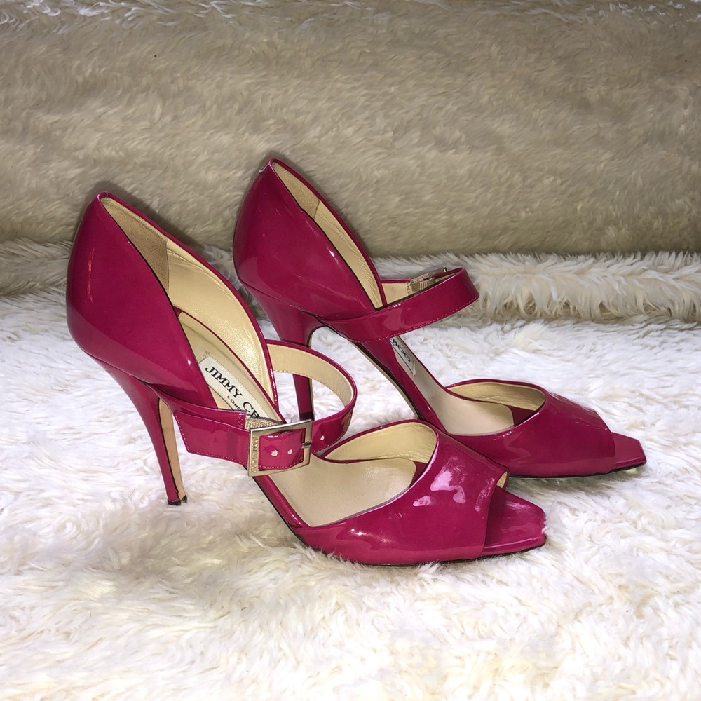 Jimmy Choo Hot Pink Heels